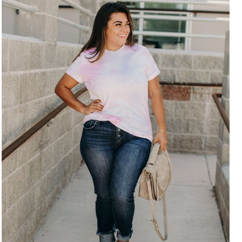 NWOT Cotton Candy Tee